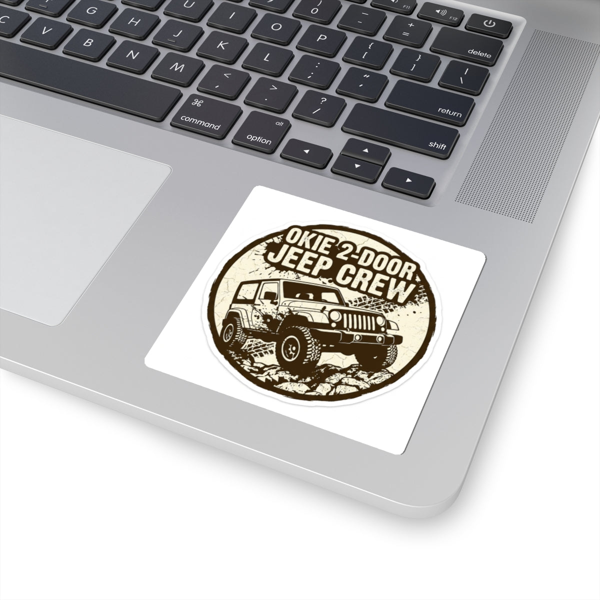 Okie 2-Door Jeep Crew Sticker — Off-Road Jeep Vinyl Decal