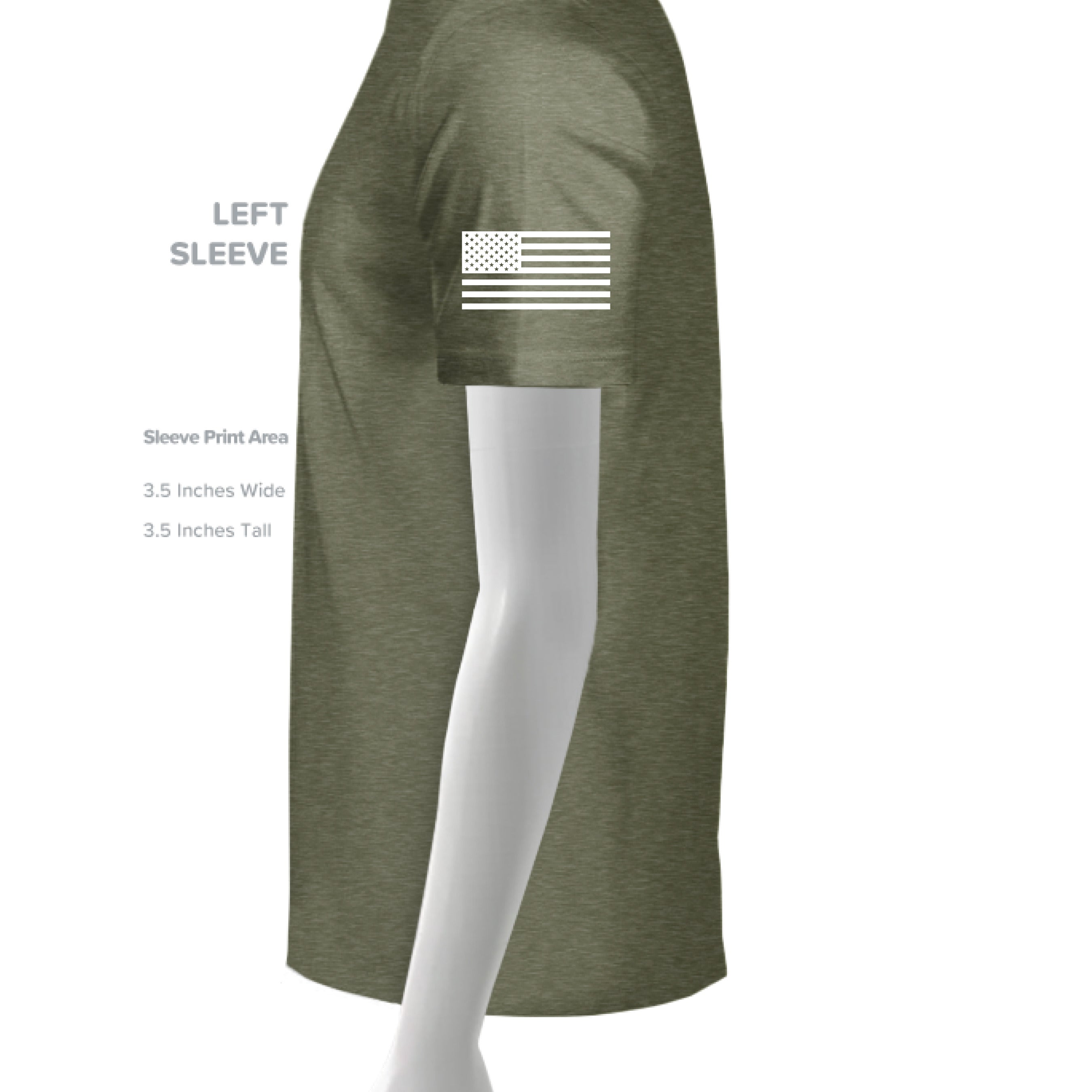 MILITARY GREEN - SLEEVE_LEFT